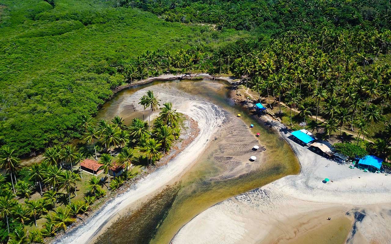 Jeribucaçu, Itacaré, Bahia — fotografia real